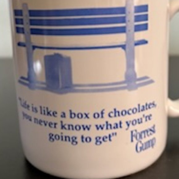 Forrest Gump Mug Life Is Like a Box of Chocolates 1994  Tom Hanks - Picture 6 of 6